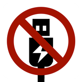 USB Charging Disabler   Widget icon
