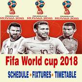 FIFA World Cup 2018 Time Table on 9Apps