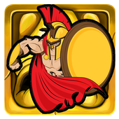Tample King Spartan 3D icon