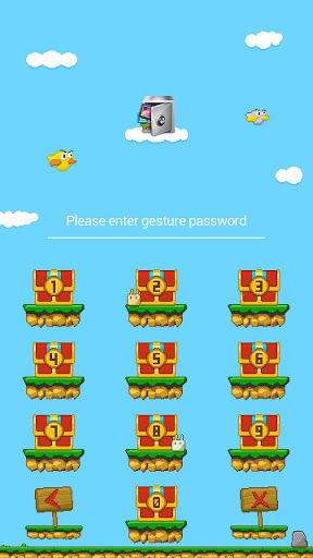 AppLock Theme PixelGame screenshot 2