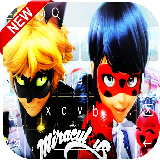 ladibug Noir keyboard icon