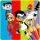 How to Draw Teen Titans Step by Step icon