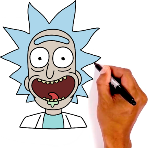 Rick ve Morty nasıl çizilir icon