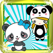 Baby Panda match 3 adventure icon