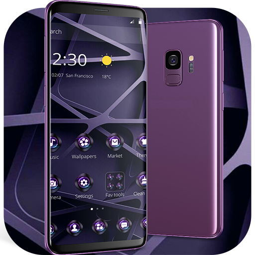 Purple Metal Framework Theme icon