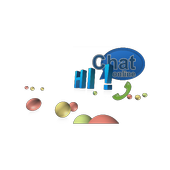Hi online chat icon