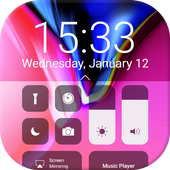 Control Center OS 11: iPanel Phone X icon