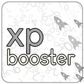 XP Booster 🚀: Small, easy, well designed icon