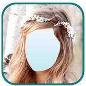 Bridal Hairstyle Photo Montage on 9Apps