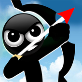Stickman Archer &amp; Sword Fighting Games icon