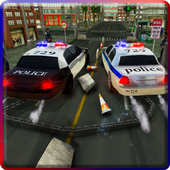 Chained Car Police chase - Transporter Chain Turck icon