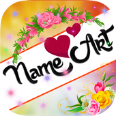 Name Art &amp; Name Live Wallpaper icon