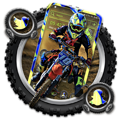 Xtreme Dirt Bike Launcher Theme أيقونة