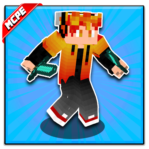 Mod Skin YouTubers for Minecraft PE icon