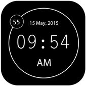 Minimal Clock Live Wallpaper icon