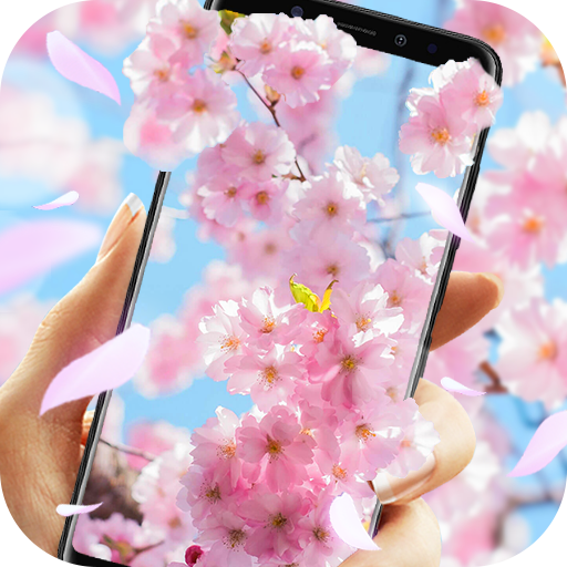 Spring Flowers Live Wallpaper Themes icon