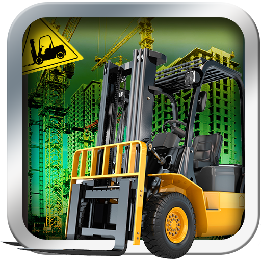 Airport Forklift Driving Heavy Machinery Sim 3D icon