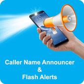 Caller Name Announcer - Flashlight Alerts icon