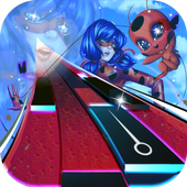Magic Ladybug Piano Tiles Masha Game icon