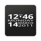 Big Clock Widget icon