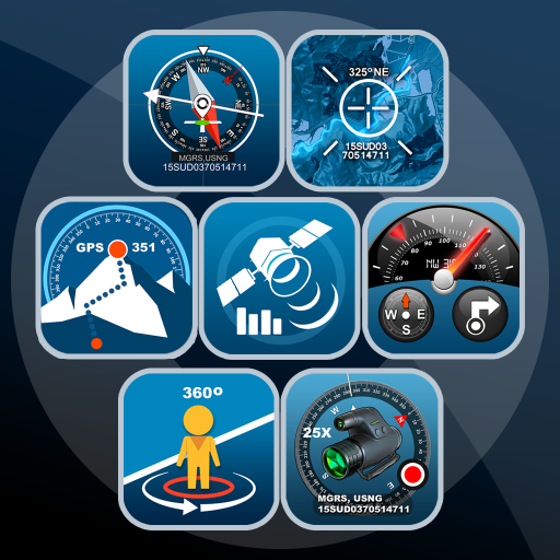 GPS PRO TOOLS 8 IN ONE MAPS &amp; NAVIGATION icon