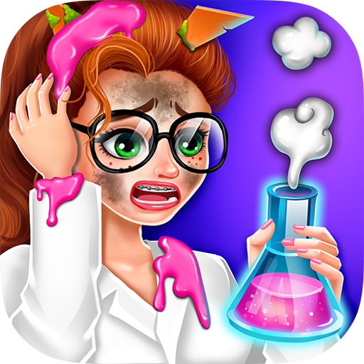 Science Girl vs School Bully - be the best geek! иконка