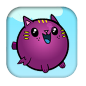 Jumping cat icon