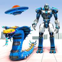 Robot Anaconda Robot Car Transform: War Robot Game