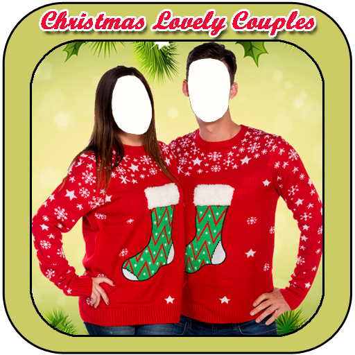Christmas Couple Photo suits New Free icon