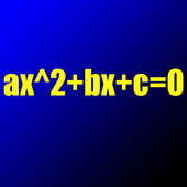 Quadratic equation solver icon