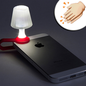 Flashlight on clap icon