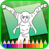 Coloring Ben Ten for Kids