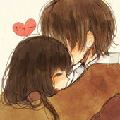 Anime couple wallpaper icon