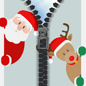 Christmas Zipper Lock Screen icon