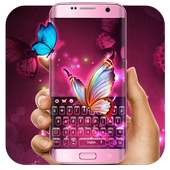 Glow butterfly keyboard on 9Apps