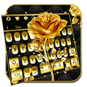 Altın Gül Keybaord Tema icon