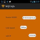 WIFI Info icon