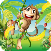 🐒Kong Skull Temple: Monkey Run To Banana Island icon