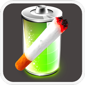 Battery Cigarette Widget icon