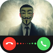 Fake Call Anonymous icon