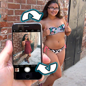 كشف الملابس الداخلية أيقونة