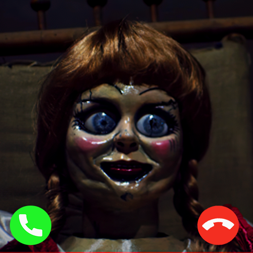 Doll horror fake video call icon