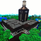 Mini World Craft : Building Fantasy Town icon