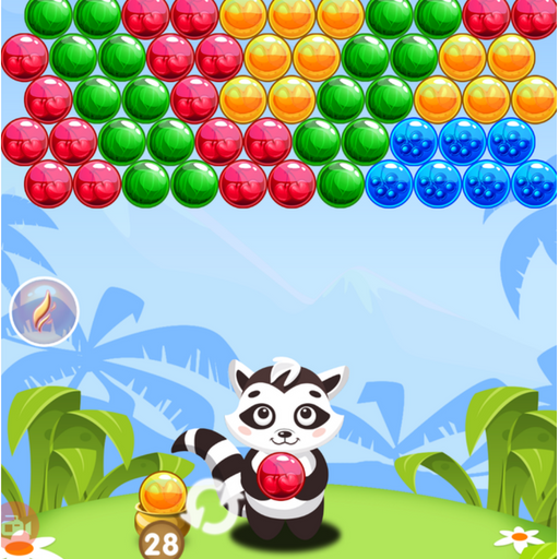Raccoon Bubble Shooter icon