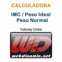 Calculadora: IMC - Peso Ideal - Peso Normal on 9Apps