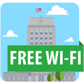 Free WiFi Houston: WiFi map icon