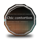 Chic contortion GO SMS icon