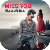 Miss You Photo Editor icon