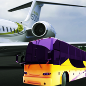 Bus Simulator Airport Driving Game 2019:City Coach icon