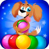 Cute Dog - Bubble Shooter